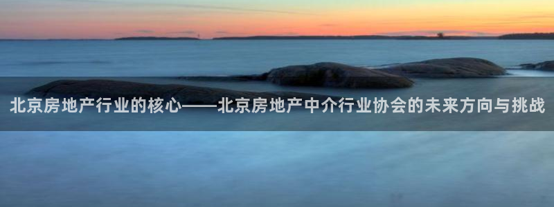 天狮娱乐138do点c0m：北京房地产行业的核心——北京房地