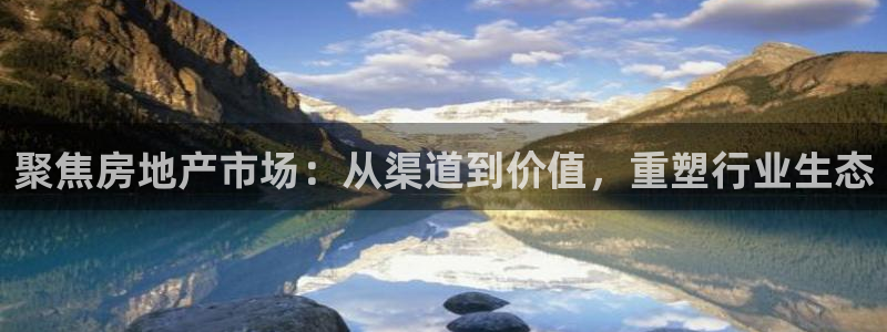 天狮娱乐代理注册：聚焦房地产市场：从渠道到价值，重塑行业生态