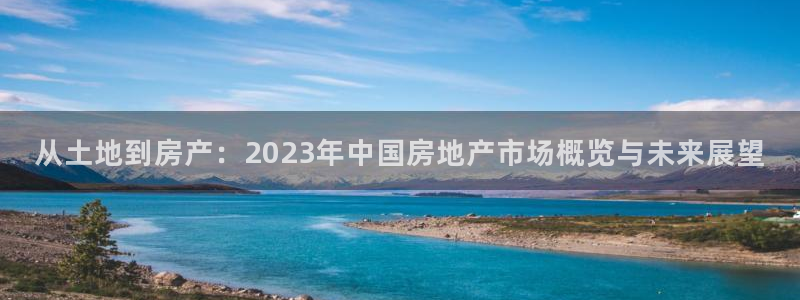 天狮娱乐- 招商：从土地到房产：2023年中国房地产市场概览