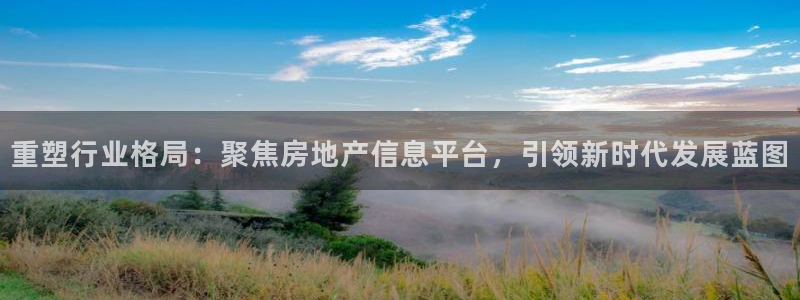 天狮娱乐注册q 0：重塑行业格局：聚焦房地产信息平台，引领新