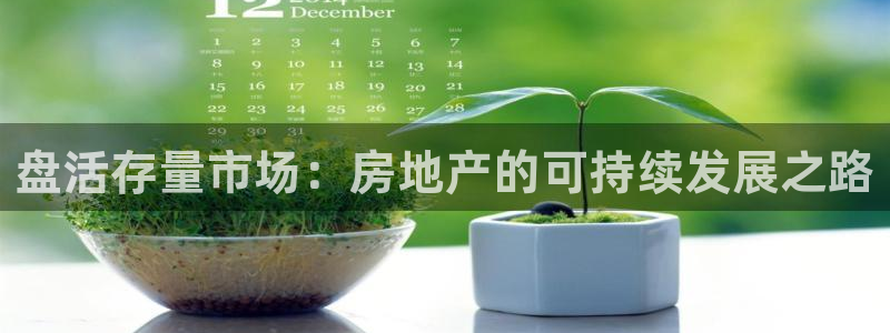 天狮娱乐经：盘活存量市场：房地产的可持续发展之路