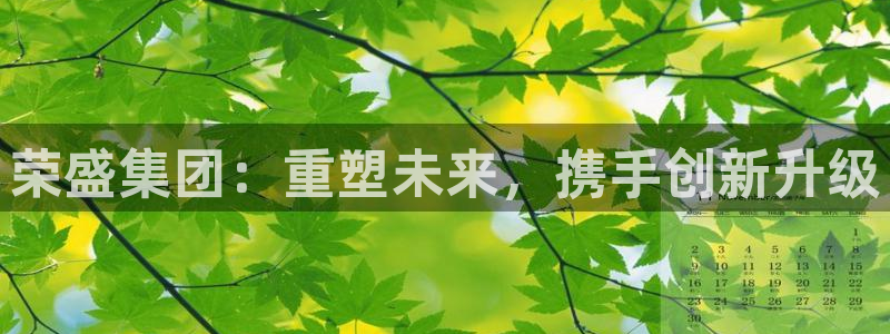 天狮娱乐可靠吗：荣盛集团：重塑未来，携手创新升级